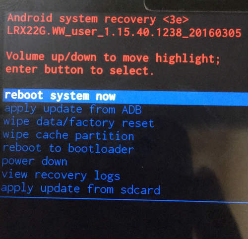 Asus Recovery